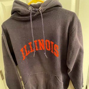 Illinois hooded sweatshirt, size M